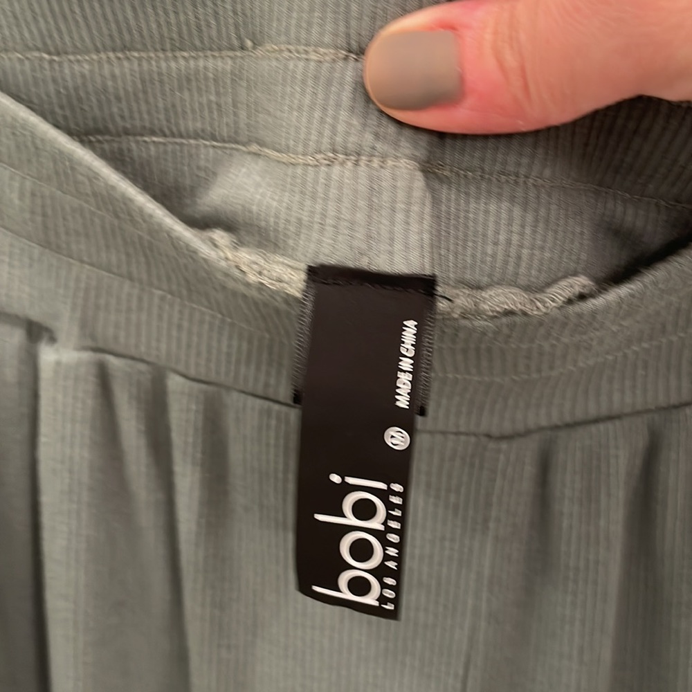 Bobi Los Angeles Jogger - Sage Green M - Picture 5 of 6